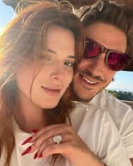 When did Bella Thorne get engaged?